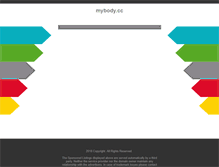 Tablet Screenshot of mybody.cc